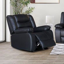 Load image into Gallery viewer, Fantasy Recliner Pu Leather 1R Black