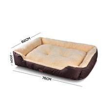 Load image into Gallery viewer, Soft Winter Warm Pet Bed Mattress - Large Brown