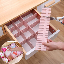 Load image into Gallery viewer, 4/8Pcs DIY Plastic Drawer Divider