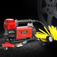 Load image into Gallery viewer, Giantz 12V Portable Air Compressor - Red