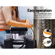 Load image into Gallery viewer, Giantz 12V Portable Air Compressor