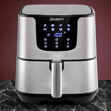Load image into Gallery viewer, 7L-1700W LCD Digital Air Fryer - Silver