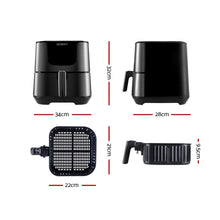 Load image into Gallery viewer, 7L-1700W LCD Digital Stainless Steel Air Fryer
