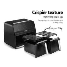 Load image into Gallery viewer, Devanti Air Fryer 8L LCD Fryers Oven Airfryer Healthy Cooker Oil Free Kitchen