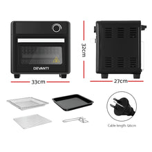 Load image into Gallery viewer, Devanti Air Fryer 15L LCD Fryers Oven