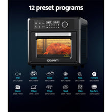 Load image into Gallery viewer, Devanti Air Fryer 20L LCD Fryers Oven