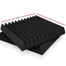 Load image into Gallery viewer, Alpha 20pcs Acoustic Foam Panels Tiles Studio Sound Absorbtion Wedge 30X30CM