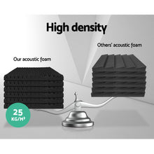 Load image into Gallery viewer, Alpha 20pcs Acoustic Foam Panels Studio Sound Absorption Eggshell 50x50CM