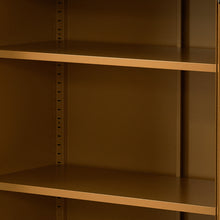 Load image into Gallery viewer, ArtissIn Sweetheart Metal Locker Storage Shelf Shoe Cabinet Buffet Sideboard Yellow