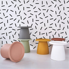 Load image into Gallery viewer, ArtissIn Coffee Table Mushroom Nordic Round Small Side Table 50CM White