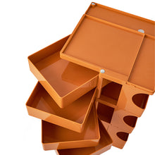 Load image into Gallery viewer, ArtissIn Replica Boby Trolley Bedside Table Storage Shelf Mobile 5 Tier Orange