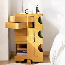 Load image into Gallery viewer, ArtissIn Replica Boby Trolley Mobile Storage Cart Shelf 5 Tier Drawer Yellow