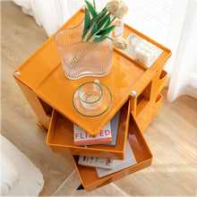 Load image into Gallery viewer, ArtissIn Replica Boby Trolley Storage Bedside Table Mobile Cart 3 Tier Orange
