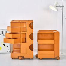 Load image into Gallery viewer, ArtissIn Replica Boby Trolley Storage Bedside Table Mobile Cart 3 Tier Orange