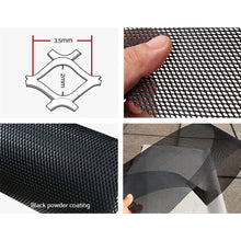 Load image into Gallery viewer, Gardeon Gutter Guard Aluminium Mesh 60M 100x20cm Black