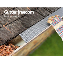 Load image into Gallery viewer, Gardeon Gutter Guard Aluminium Mesh 60M 100x20cm Silver