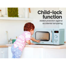 Load image into Gallery viewer, Comfee 20L Microwave Oven 800W Countertop Kitchen 8 Cooking Settings Green