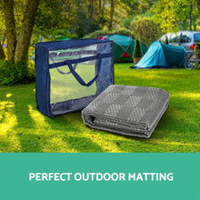 Load image into Gallery viewer, Weisshorn 5M X 2.5M Annex Matting 600GSM Floor Mats Mesh Caravan Camping Annexe