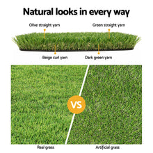 Load image into Gallery viewer, Primeturf Artificial Grass Synthetic 30mm 1mx20m 20sqm Fake Turf Plants Lawn 4-coloured