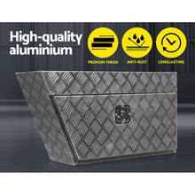 Load image into Gallery viewer, Giantz Pair of Under Tray Undertray Tool Box Aluminium Alloy Underbody Toolbox