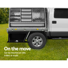Load image into Gallery viewer, Giantz Ute Tool Box Right UnderTray Toolbox Under Tray Aluminium Underbody
