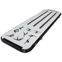 Load image into Gallery viewer, Everfit 3M Air Track Gymnastics Tumbling Mat Exercise Cheerleading Unique Black