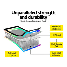 Load image into Gallery viewer, Everfit 4X1M Air Track Inflatable Tumbling Mat Gymnastics Yoga Mat