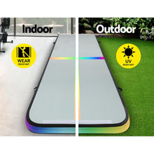 Load image into Gallery viewer, Everfit 4M Air Track Gymnastics Tumbling Exercise Mat Inflatable Mats + Pump