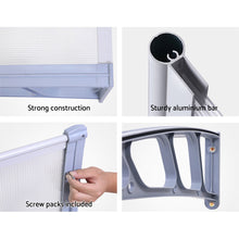 Load image into Gallery viewer, Instahut Window Door Awning Door Canopy Outdoor Patio Sun Shield 1.5mx4m DIY