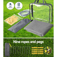 Load image into Gallery viewer, 3.7M Caravan Privacy Screens 1.95m Roll Out Awning End Wall Side Sun Shade