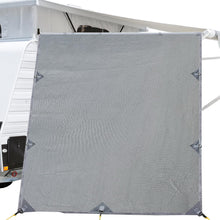 Load image into Gallery viewer, Pop Top Caravan Privacy Screen 2.1 x 1.8M Sun Shade End Wall Roll Out Awning