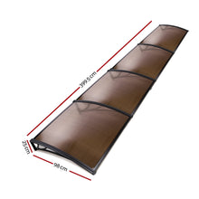 Load image into Gallery viewer, Instahut Window Door Awning Door Canopy Patio UV Sun Shield 1mx4m DIY BR