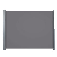 Load image into Gallery viewer, Set of 2 Instahut Side Awning Sun Shade Outdoor Blinds Retractable Screen 1.8X3M GR