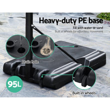 Load image into Gallery viewer, 62cm Base Adjustable Portable Basketball Hoop