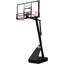 Load image into Gallery viewer, 112cm Base Portable Height Adjustable Basketball Hoop