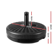 Load image into Gallery viewer, Instahut Outdoor Umbrella Base Stand Pole Pod Sand/Water Patio Cantilever Offset