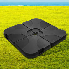Load image into Gallery viewer, Instahut Set of 4 Umbrella Base Set Black
