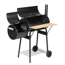 Load image into Gallery viewer, Grillz BBQ Grill 2-In-1 Offset Charcoal Smoker