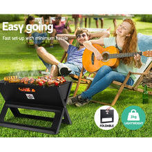 Load image into Gallery viewer, Grillz BBQ Grill Charcoal Smoker Foldable