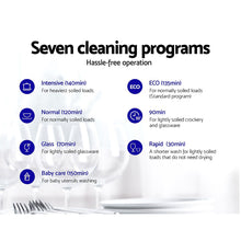 Load image into Gallery viewer, Freestanding 6 place settings Benchtop Dishwasher