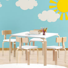 Load image into Gallery viewer, Keezi Nordic Kids Table Chair Set Desk 5PC Activity Dining Study Children Modern