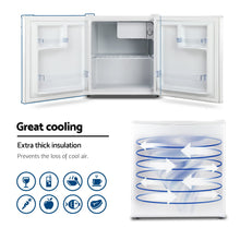 Load image into Gallery viewer, Devanti 48L Portable Mini Bar Fridge - White