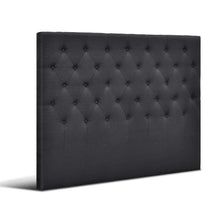 Load image into Gallery viewer, Artiss Bed Head Headboard Queen Size Bedhead Fabric Frame Base CAPPI Charcoal