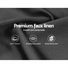 Load image into Gallery viewer, Artiss Bed Head Headboard Queen Size Bedhead Fabric Frame Base CAPPI Charcoal