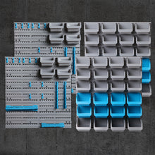 Load image into Gallery viewer, Giantz 88 Parts Wall-Mounted Storage Bin Rack Tool Garage Shelving Organiser Box