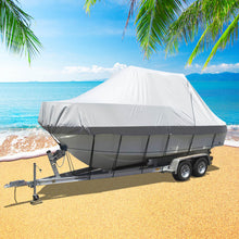 Load image into Gallery viewer, 19-21 ft Heavy Duty Trailerable Weatherproof 600D Jumbo Marine Boat Cover