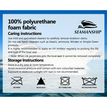 Load image into Gallery viewer, Set of 2 Folding Swivel Boat Seats - Grey & Black