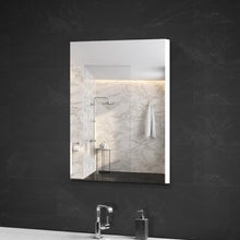 Load image into Gallery viewer, Bathroom Vanity Mirror with Storage Cavinet - White