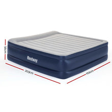 Load image into Gallery viewer, Bestway King Air Bed Inflatable Mattress Sleeping Mat Battery Built-in Pump