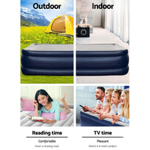 Load image into Gallery viewer, Bestway King Air Bed Inflatable Mattress Sleeping Mat Battery Built-in Pump